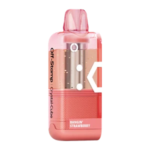 Bangin Strawberry - Off-Stamp X-Cube Crystal 35K Pod | Online Vape Shop