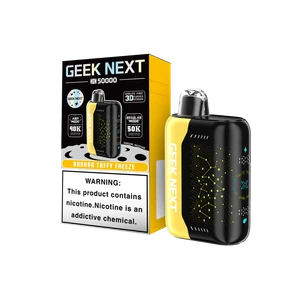 Banana Taffy Freeze Disposable Vape - Geek Next X 50000