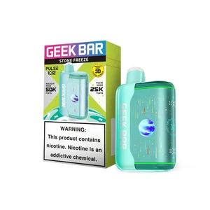 Stone Freeze - Geek Bar Pulse X 2 50K disposable vape packaging 