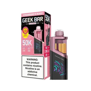 Geek Bar Clio Platinum 50K Pod Strawberry B-Burst