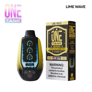 Lime Wave - One Tank 40K disposable vape packaging 