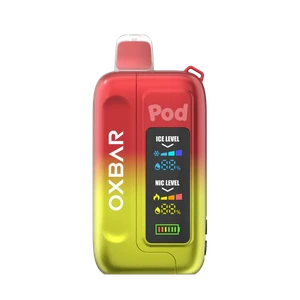 Oxbar Ice-Nic Control 35K Fruity Pebz Disposable Vape - Black Coral