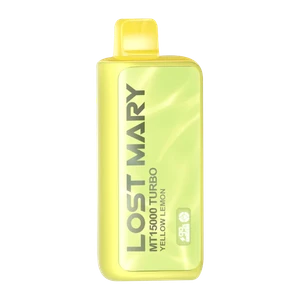Yellow Lemon disposable vape - Lost Mary MT15000 Turbo