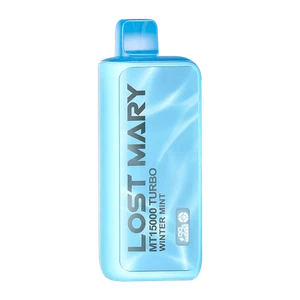 Winter Mint disposable vape - Lost Mary MT15000 Turbo 
