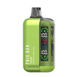Tropical Lime Blast Disposable Vape - Priv Bar Turbo 15000 