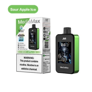 Sour Apple Ice Disposable Vape - JNR MediaMax 40000