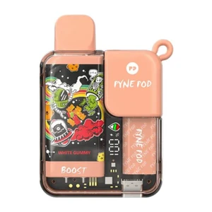 White Gummy Disposable Vape - Pyne Pod Boost 8500 