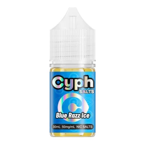 Blue Razz Ice - Cyph Salts 30ml Salt E-Juice (50MG) | Online Vape Shop
