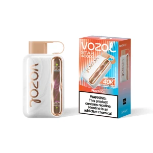 Peach Ice Vozol Star 40000 | Online Vape Shop