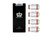UWELL Crown V Replacement Coil (4pcs) - Black Coral