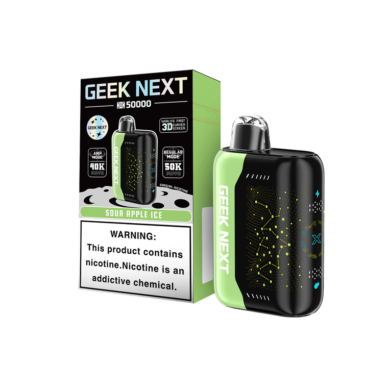Geek Next X 50000 Sour Apple Ice