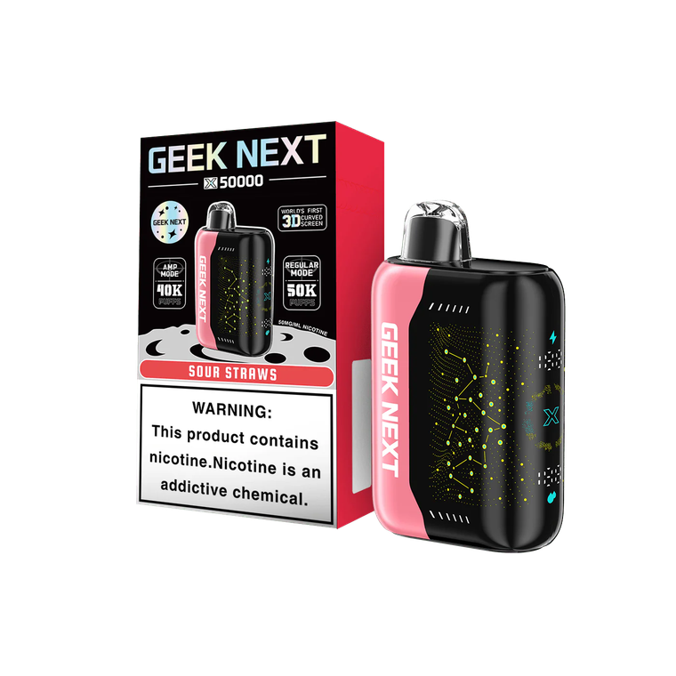Sour Straws Disposable Vape - Geek Next X 50000