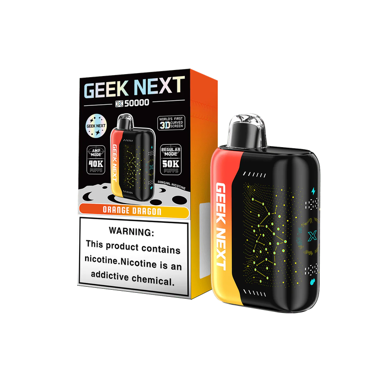 Orange Dragon Disposable Vape - Geek Next X 50000