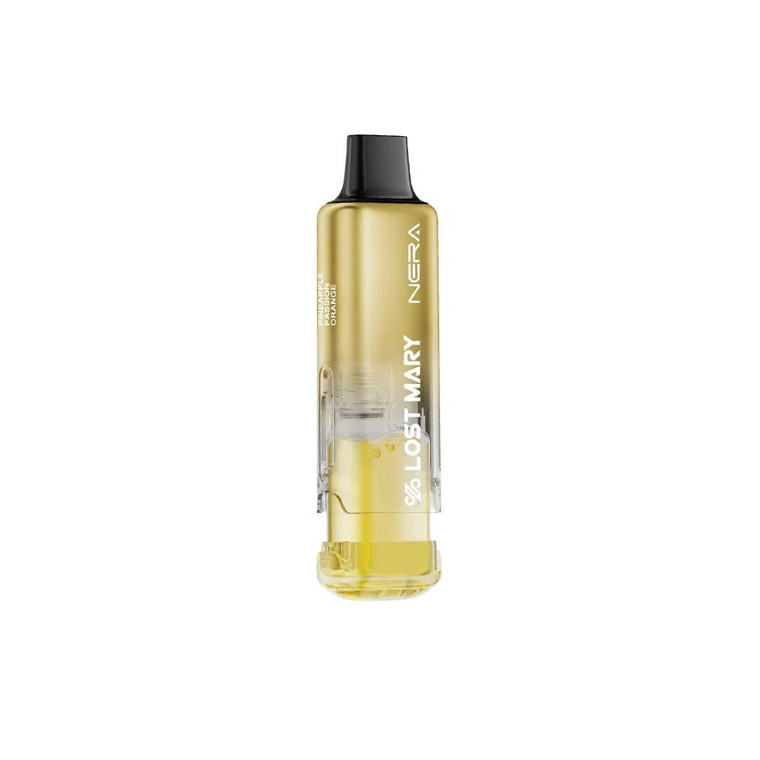 Pineapple Passion Orange disposable vape - Lost Mary Nera Fullview 70K Pod  