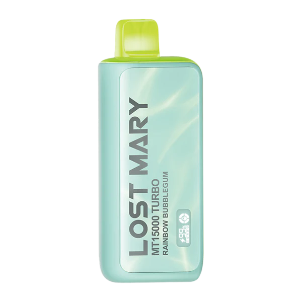 Rainbow Bubblegum disposable vape - Lost Mary MT15000 Turbo