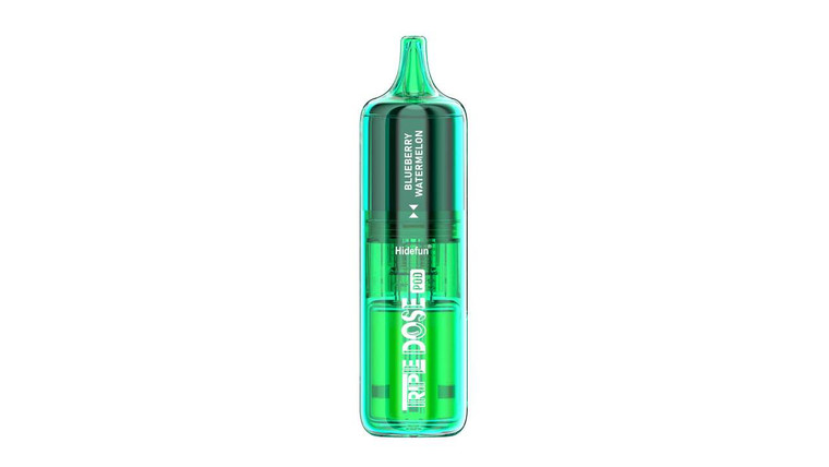 Blueberry Watermelon Disposable Vape - Hidefun Triple Dose 100K Pod