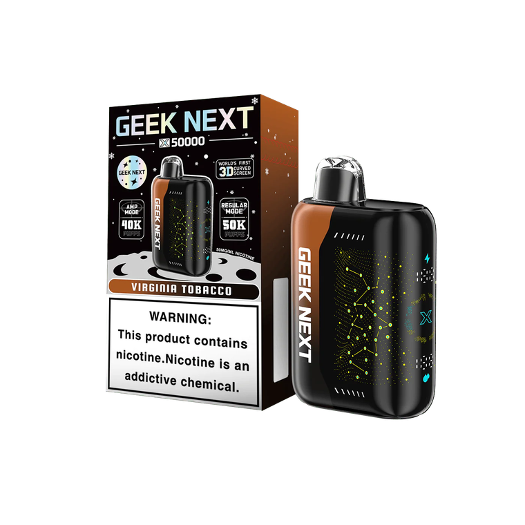 Virginia Tobacco Disposable Vape - Geek Next X 50000