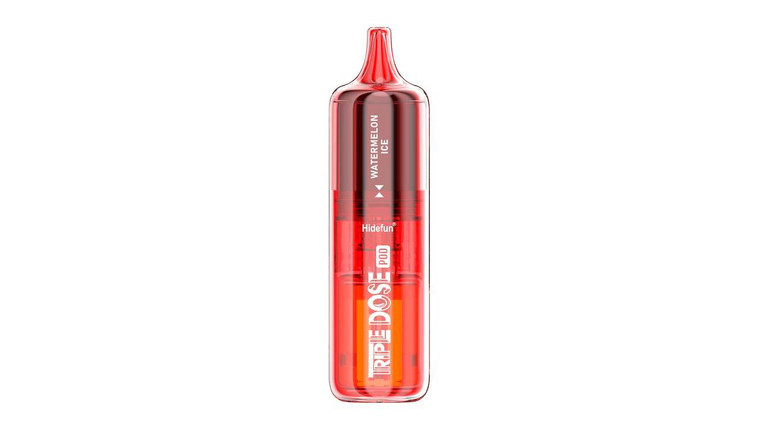 Watermelon Ice Disposable Vape - Hidefun Triple Dose 100K Pod