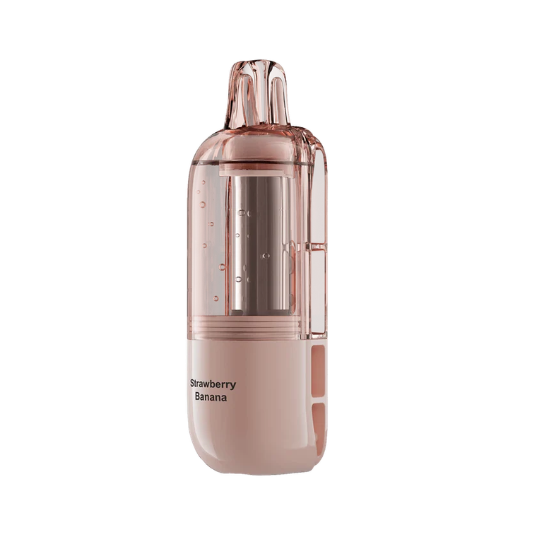 Strawberry Banana Disposable Vape - Nexa Flex 40K Pod Visible Edition 