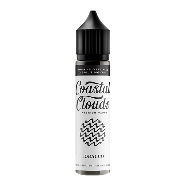 Tobacco E-Liquid - Coastal Clouds 60ml