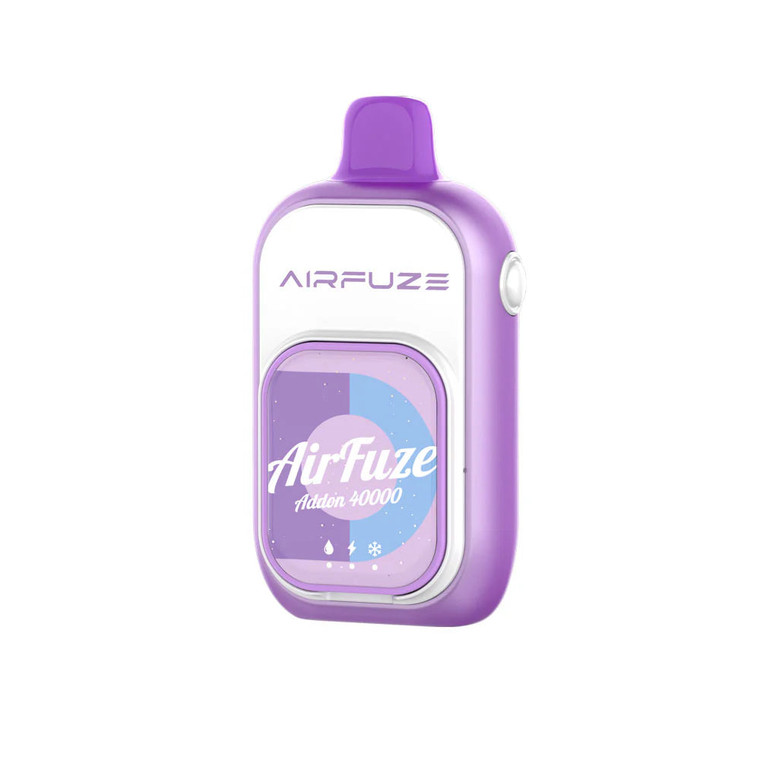 Berries Grape (Ice Control) Disposable Vape - AirFuze Addon 40K (W/ Art Patch) 