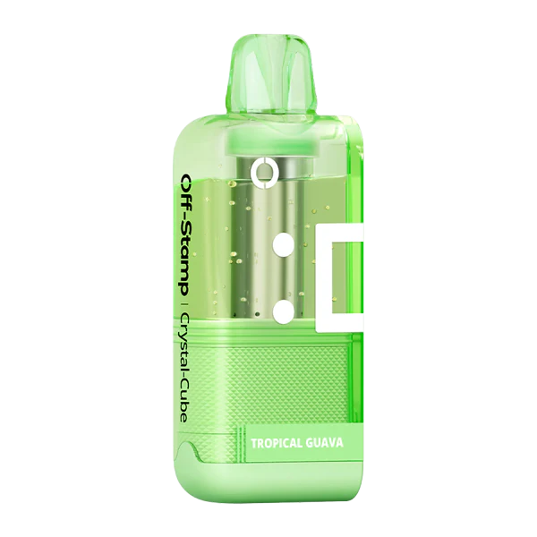 Tropical Guava Disposable Vape Off Stamp X Cube Crystal 35K Pod