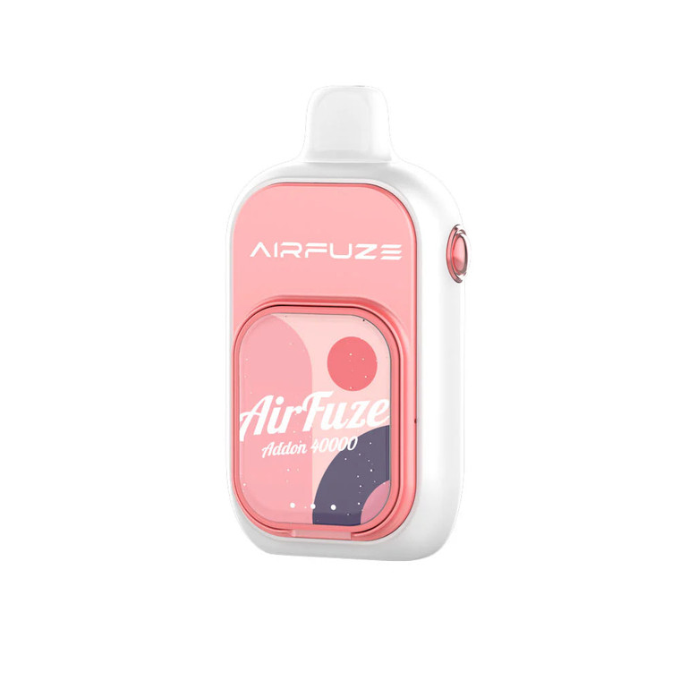 Cherry Lemon Soda (Ice Control) disposable vape - AirFuze Addon 40K (W/ Nicotine Strips)