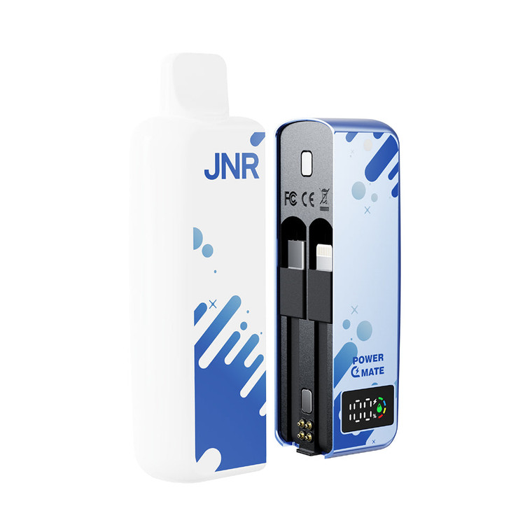 Blue Razz Ice Disposable Vape - JNR Power Mate 30K Kit 