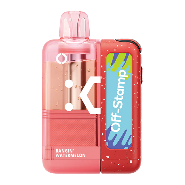 Bangin Watermelon Disposable Vape -Off-Stamp X-Cube Crystal 35k Kit