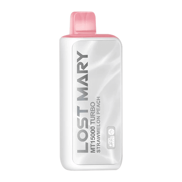 Strawmelon Peach disposable vape - Lost Mary MT15000 Turbo