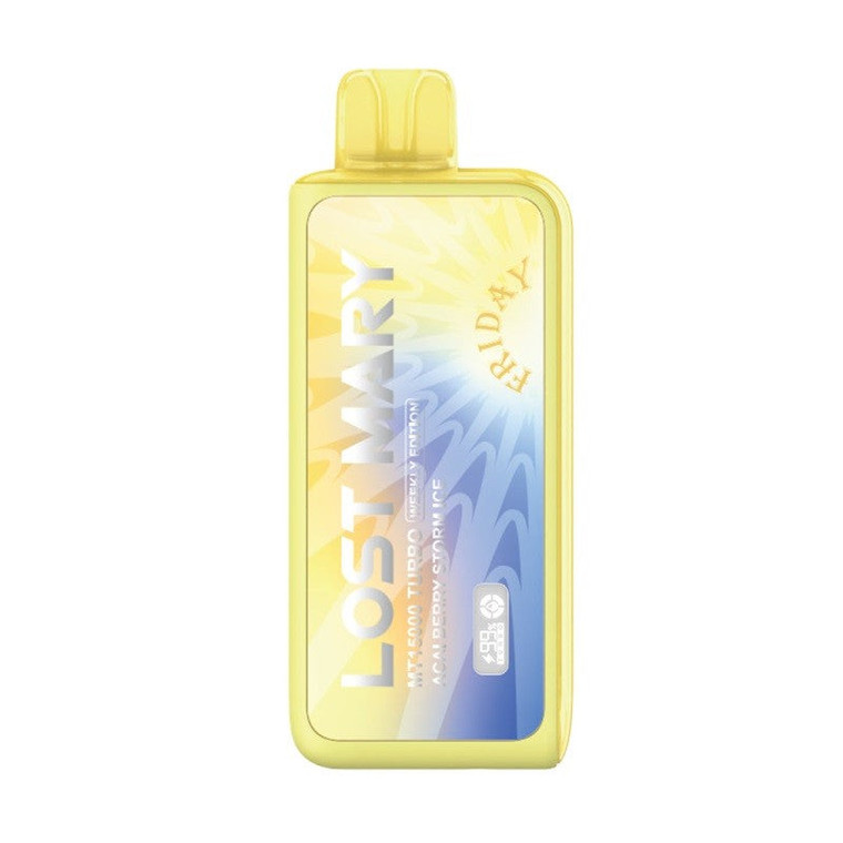 Acai Berry Storm Ice disposable vape - Lost Mary MT15000 Turbo Weekly Edition