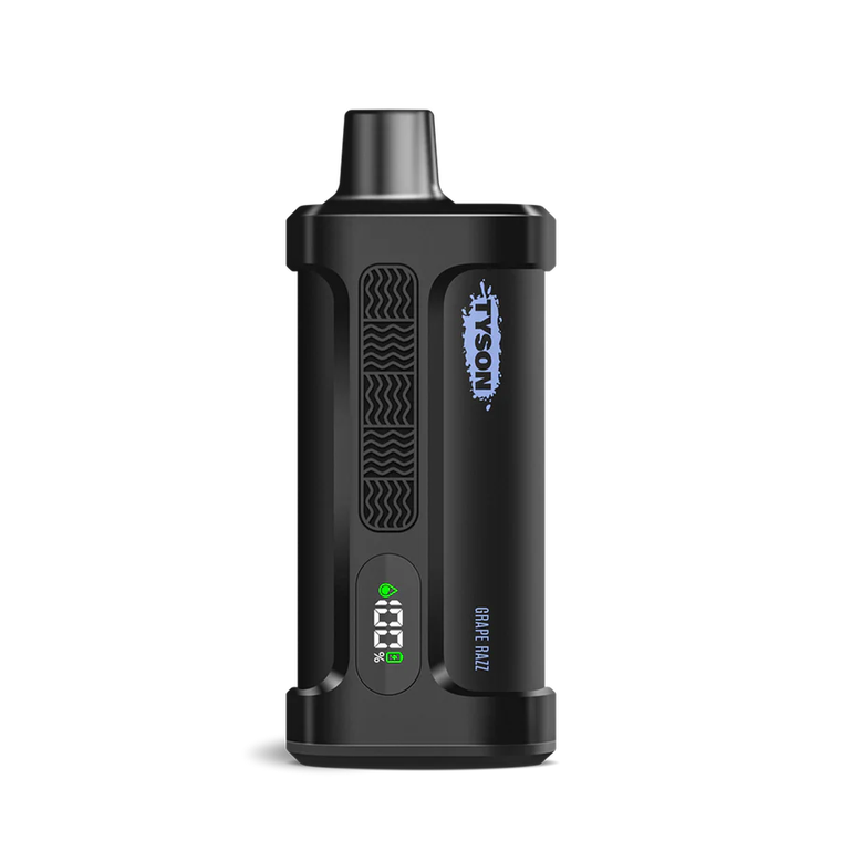 Grape Razz Disposable Vape - Tyson 2.0 Iron Mike