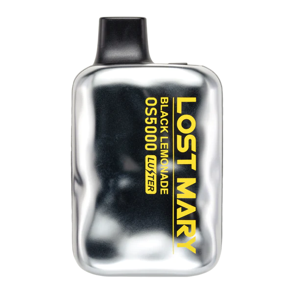 Black Lemonade disposable vape - Lost Mary OS5000 Luster