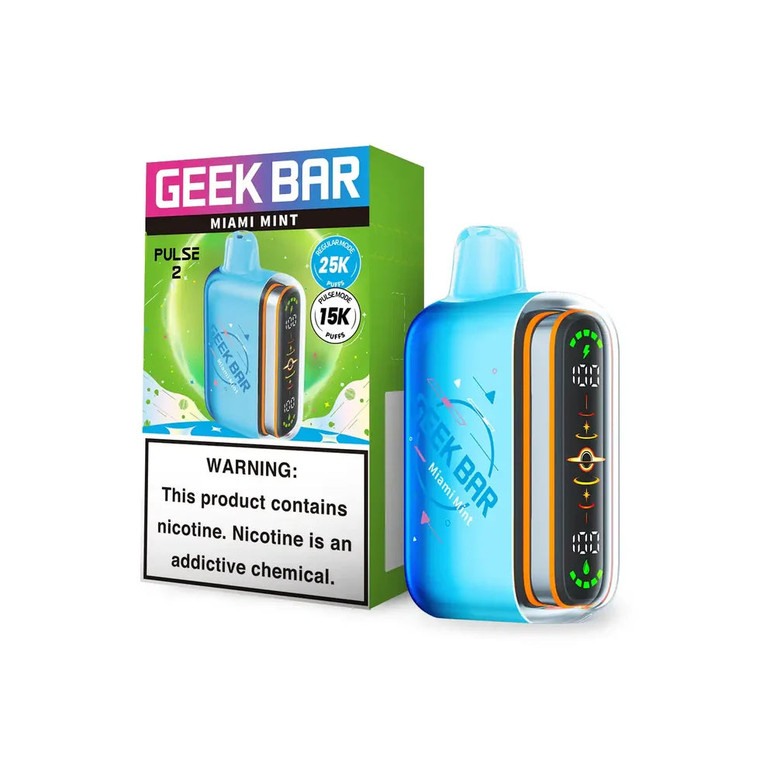 Geek Bar Pulse 2 25K Miami Mint