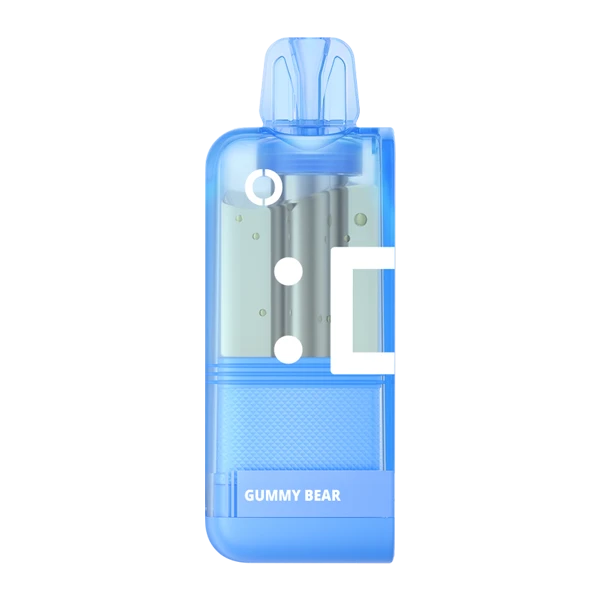 White Gummy Disposable Vape Off-Stamp X-Cube Crystal 35K Pod