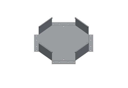 AR perforated ribbed f.  H.D.G.  -X-  CROSS 200 x 100 R=150 Th=1,5mm