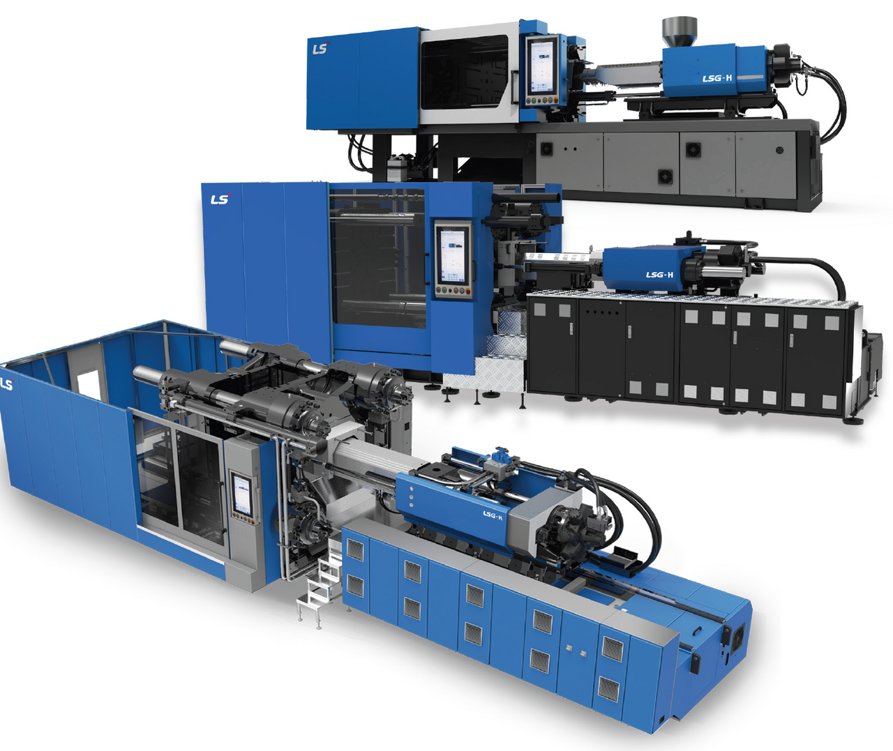 LSG-H Servo Hydraulic IMM Toggle and 2 Platen  