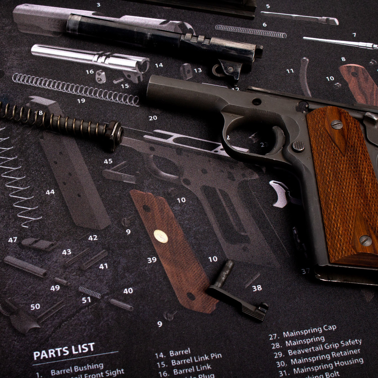 1911 3D Ultra Premium Gun Cleaning Mat