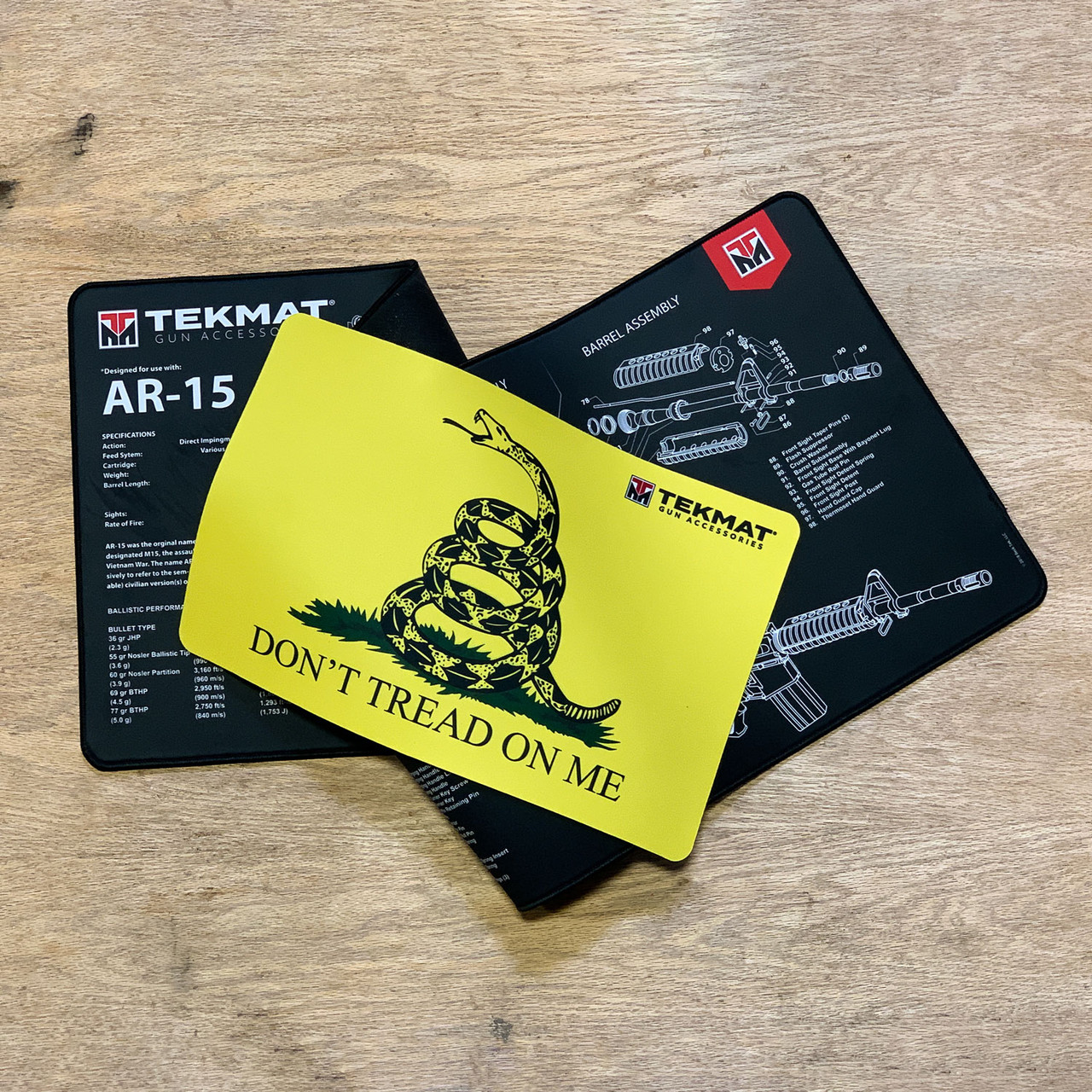 AR15 Ultra Premium Gun Cleaning Mat and Gadsden Flag