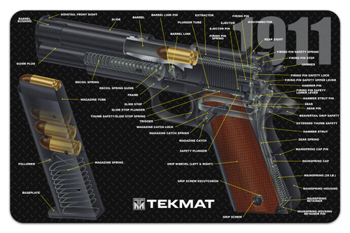 Original Mats - Handgun TekMats - 1911 - TekMat