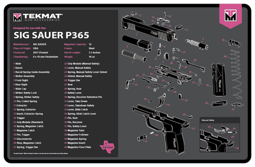 P365-XMACRO GUN MAT-CERUS GEAR