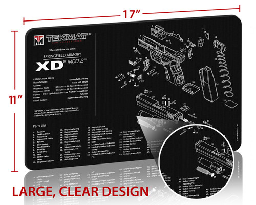 Springfield Armory XD MOD.2 Gun Cleaning Mat