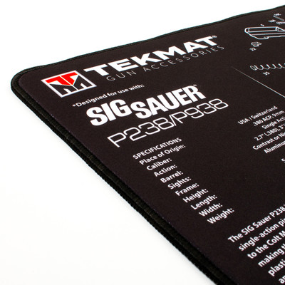 Sig Sauer P238 Ultra Premium Gun Cleaning Mat