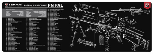 FN FAL TekMat gun cleaning mat features