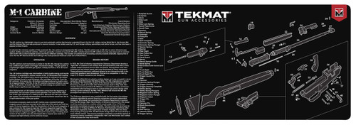 M1 Carbine TekMat Gun Cleaning Mat Features