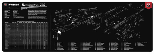Remington 870 Shotgun Cleaning and Parts Mat