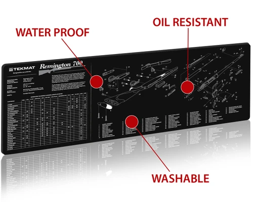 Remington 700 Rifle Cleaning and Parts Mat