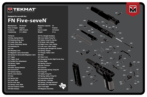 TekMat Remington 870 15x44 Premium Gun Cleaning Mat, Black: MGW