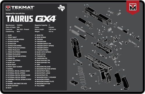 Taurus GX4 Cleaning Mat