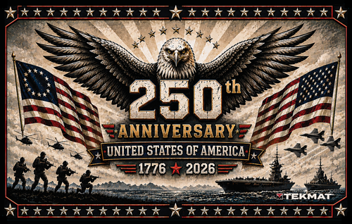 250th Anniversary Gun Cleaning Mat